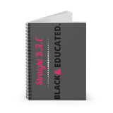 Straight BAE Spiral Notebook - Ruled Line