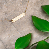 Daughter of a King Bar Chain Necklace